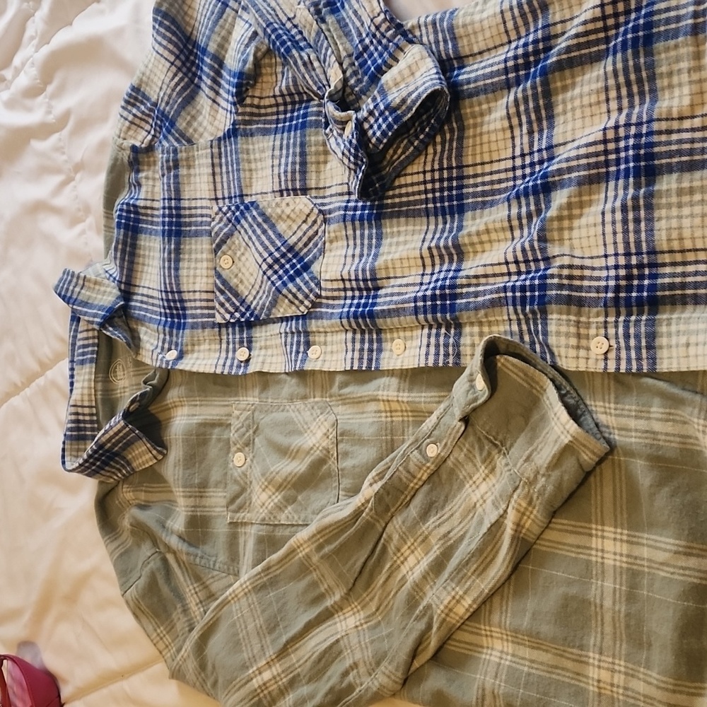 Boys multi pattern and colored flannel